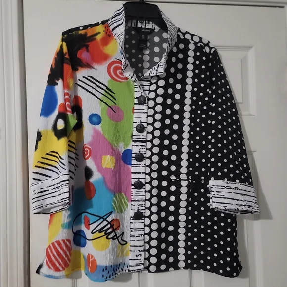 Ali Miles Woven Single Button Front Jacket - Picture 2 of 9